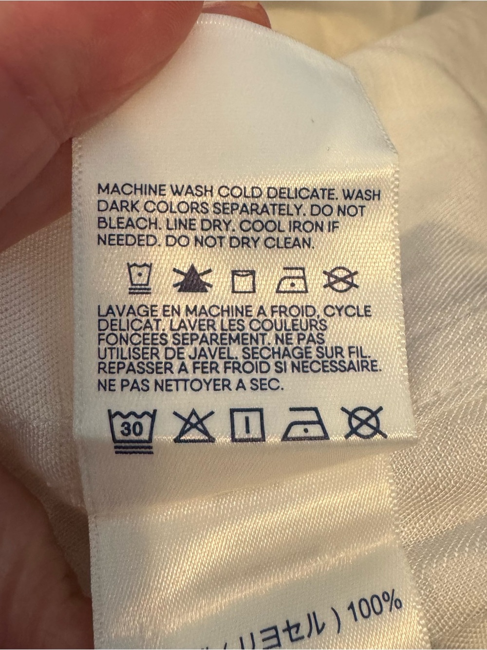 Lands’ End Twill TENCEL Fiber Popover Shirt NWT - Picture 10 of 10